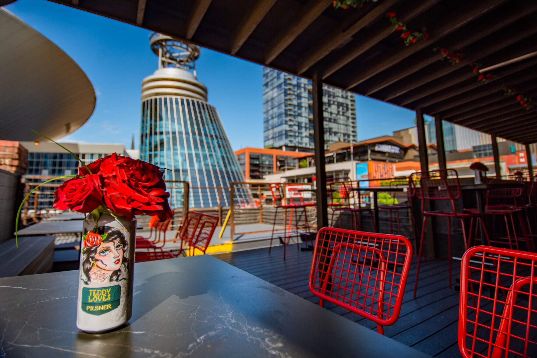 Teddy's rooftop